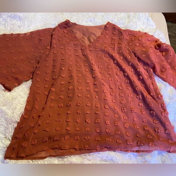 Bundle (5) Women’s Blouses (4) XL (1) XXL - Picture 2 of 12